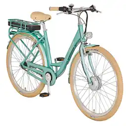 Netto Marken-Discount PROPHETE E-BIKE CITY 28 Wave RH50 7Gg, mech. Fb, BP FM, 496,8Wh GT, hellblau matt Angebot