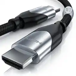 Netto Marken-Discount Primewire HDMI-Kabel 2.0b, Ultra HD 4k 60Hz, 18 Gbit/s, 3D, ARC, CEC, HDCP, HDR, HDMI Typ A - 10m Angebot