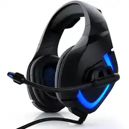 Netto Marken-Discount CSL USB Gaming Headset GHS-103 mit Mikrofon Kopfhörer für PC (Win XP/7/8/8.1/10), PS4/4 Pro Angebot