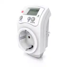 Netto Marken-Discount BEARWARE Steckdosen Thermostat programmierbar von 5°-30°C LCD Display mit Statusanzeige Angebot