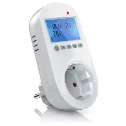 Netto Marken-Discount BEARWARE Steckdosen Thermostat für Heiz & Klimageräte Individuell programmierbar / LCD-Display Angebot