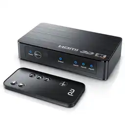 Netto Marken-Discount Primewire HDMI 2.0b Verteiler 4k 60Hz UHD, 3 Port, Fernbedienung, Netzteil Angebot