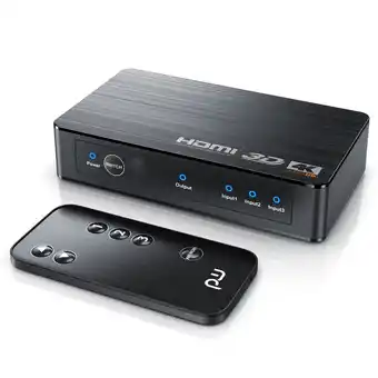 Netto Marken-Discount Primewire HDMI 2.0b Verteiler 4k 60Hz UHD, 3 Port, Fernbedienung, Netzteil Angebot