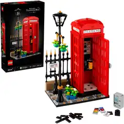 Netto Marken-Discount LEGO Konstruktionsspielzeug Ideas Rote Londoner Telefonzelle Angebot