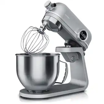 Netto Marken-Discount Arendo 800 Watt Rührmaschine, Küchenmaschine, 5 L Knetmaschine, 8 Geschwindigkeiten, Silber Angebot