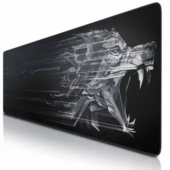 Netto Marken-Discount Titanwolf Gaming Mauspad, XXXL Speed Mousepad 1200 x 400 mm, Geschwindigkeit & Präzision, Epsilon Angebot