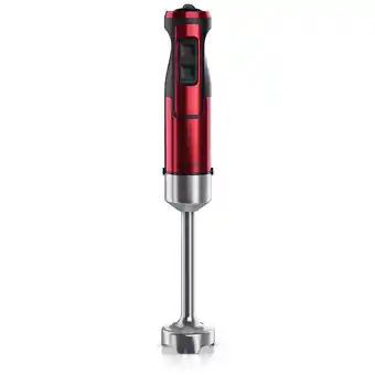 Netto Marken-Discount Arendo Edelstahl Stabmixer in rot Handmixer - Pürierstab - stufenlose Regelung Angebot