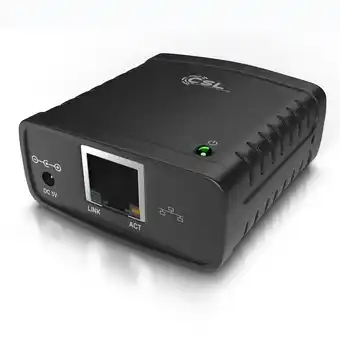 Netto Marken-Discount CSL Fast Ethernet USB Printserver inklusive Netzteil PC und MAC / Windows 10 fähig Angebot