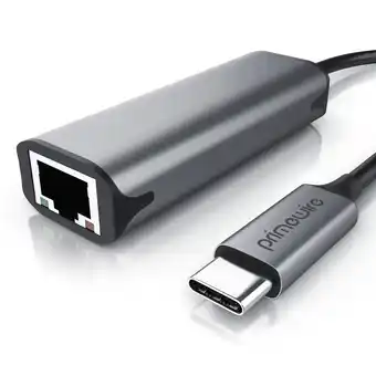 Netto Marken-Discount Primewire Netzwerkadapter USB 3.2 Typ C auf RJ45 Buchse LAN Adapter mit USB Typ C Angebot