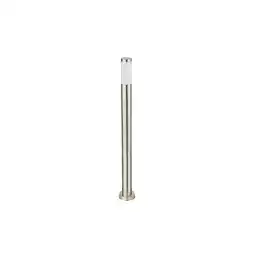 Netto Marken-Discount Stehlampe, Edelstahl, opal, silber, IP44 Angebot