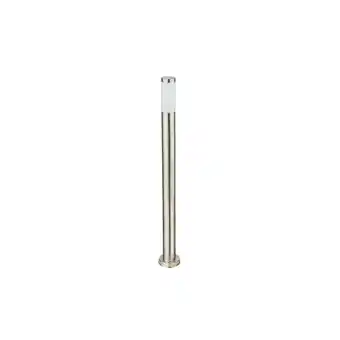 Netto Marken-Discount Stehlampe, Edelstahl, opal, silber, IP44 Angebot