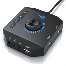 Netto Marken-Discount CSL externe USB Soundkarte mit Lautstärkeregelung Anschluss für Headset, Kopfhörer, Mikrofon Angebot
