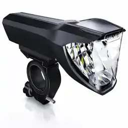 Netto Marken-Discount Aplic LED Akku Fahrrad Frontlicht Vorderlicht mit 50 LUX - zugelassen nach StVZO Angebot