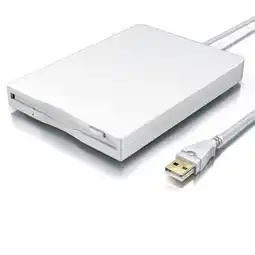 Netto Marken-Discount CSL Diskettenlaufwerk, USB 1.1, Externes USB Floppy Laufwerk FDD 1,44MB (3,5) für PC & MAC Angebot