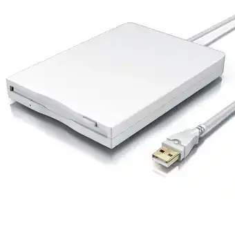 Netto Marken-Discount CSL Diskettenlaufwerk, USB 1.1, Externes USB Floppy Laufwerk FDD 1,44MB (3,5) für PC & MAC Angebot
