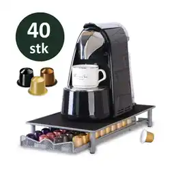 Netto Marken-Discount Kaffeekapsel Schublade für 40 Kapseln kompatibel mit Nespresso Angebot