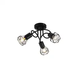 Netto Marken-Discount Deckenleuchte, schwarz, rund, 36 cm, XARA I Angebot