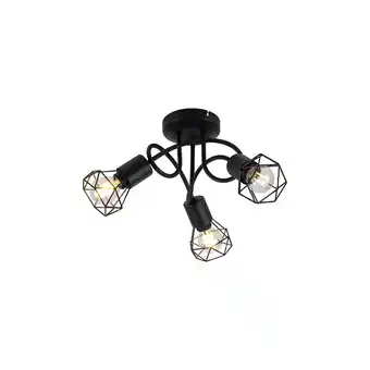 Netto Marken-Discount Deckenleuchte, schwarz, rund, 36 cm, XARA I Angebot