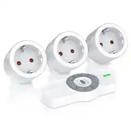 Netto Marken-Discount BEARWARE Funksteckdosen-Set für den Innenbereich 3x Funksteckdosen + Fernbedienung / max. 25m Angebot