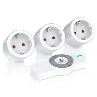 Netto Marken-Discount BEARWARE Funksteckdosen-Set für den Innenbereich 3x Funksteckdosen + Fernbedienung / max. 25m Angebot