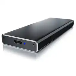 Netto Marken-Discount CSL M.2 Key-M PCIe Festplatten-Gehäuse extern USB 3.2 für NVME M.2 SSDs / unterstützt UASP Angebot