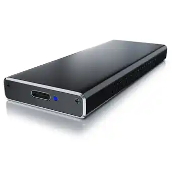 Netto Marken-Discount CSL M.2 Key-M PCIe Festplatten-Gehäuse extern USB 3.2 für NVME M.2 SSDs / unterstützt UASP Angebot