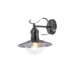 Netto Marken-Discount Wandleuchte, Laterne, Edelstahl, klar, H 27 cm Angebot