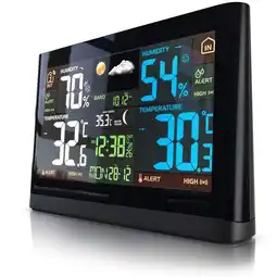 Netto Marken-Discount BEARWARE Funkwetterstation - Luftdruck - Temperaturtrend - Wetterprognose Angebot