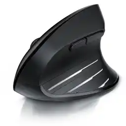 Netto Marken-Discount CSL ergonomische Maus, Funk, Vertikal, optisch, kabellos, 2,4Ghz & Bluetooth, Armschonend, 2400 dpi Angebot