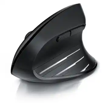 Netto Marken-Discount CSL ergonomische Maus, Funk, Vertikal, optisch, kabellos, 2,4Ghz & Bluetooth, Armschonend, 2400 dpi Angebot
