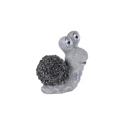 Netto Marken-Discount LED Solarleuchte, Schnecke, grau, Höhe 20 cm Angebot