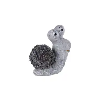 Netto Marken-Discount LED Solarleuchte, Schnecke, grau, Höhe 20 cm Angebot