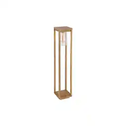 Netto Marken-Discount Außenleuchte, Stehlampe, ALU, Holzoptik, H 80 cm Angebot