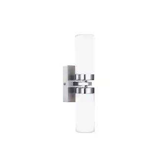 Netto Marken-Discount Wandlampe, Metall, nickel-matt, Opal, satiniert Angebot