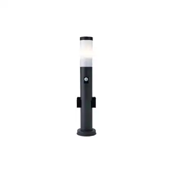 Netto Marken-Discount Sockelleuchte, Bewegungsmelder, 2x Steckdose, BOSTON I Angebot