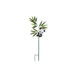 Netto Marken-Discount LED Solar Steckleuchte, Pandabär, Blätter, bunt, H 70 cm Angebot