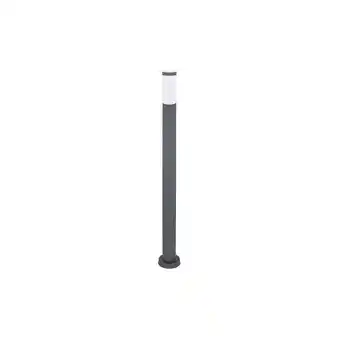 Netto Marken-Discount Stehleuchte, Edelstahl, anthrazit, IP44, H 110 cm Angebot