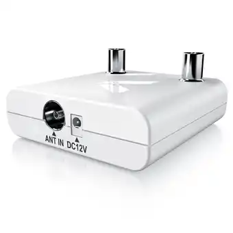 Netto Marken-Discount Aplic Verstärker DVB-T2, Kabel TV, Radio Antennenverstärker, 2x 13 dB Signalverstärkung Angebot