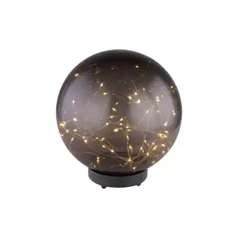 Netto Marken-Discount LED Solarlampe, Kugel-Form, Lichterkette, H 30 cm Angebot