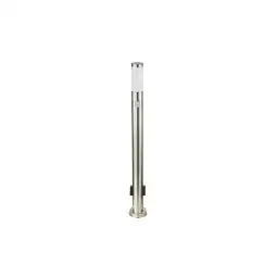 Netto Marken-Discount Stehlampe, 2x Steckdose, Edelstahl, Sensor, H 110 cm, BOSTON Angebot