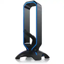 Netto Marken-Discount Titanwolf Kopfhörerständer mit 2 x USB 3.2 und Mausbungee Headphone stand mit Farbwechselmodus Angebot
