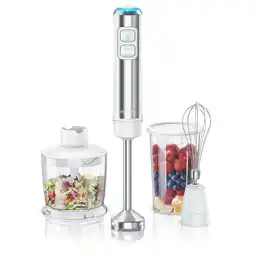 Netto Marken-Discount Arendo Stabmixer Edelstahl Set mit DC Motor - inkl. 800 ml Messbecher + Schneebesen Angebot