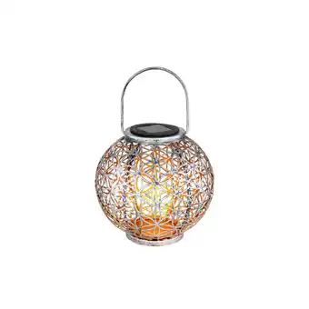 Netto Marken-Discount LED Solarleuchte, Kugel, Geflecht, silber-antik, H 29 cm Angebot