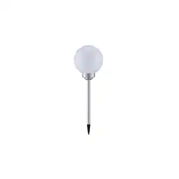 Netto Marken-Discount LED Garten Solarleuchte, Kugel weiß, DM 20 cm, H 62 cm Angebot