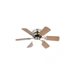 Netto Marken-Discount Deckenventilator, graphit buche, Rechts Linkslauf, Zugschalter, , 76 cm Angebot
