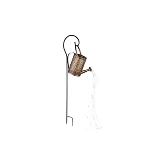 Netto Marken-Discount LED Solarleuchte, Gießkanne, gold, Erdspieß, H 85 cm Angebot