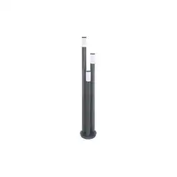 Netto Marken-Discount Stehleuchte, Edelstahl, anthrazit, 3-Säulen, H 170 cm Angebot