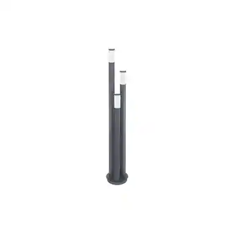 Netto Marken-Discount Stehleuchte, Edelstahl, anthrazit, 3-Säulen, H 170 cm Angebot