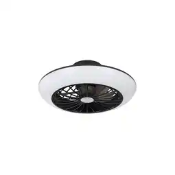 Netto Marken-Discount LED Deckenventilator, Memory, schwarz, kühlend, D 30cm Angebot
