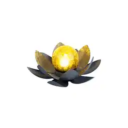 Netto Marken-Discount LED Solarleuchte, Lotusblume, 25 cm Angebot